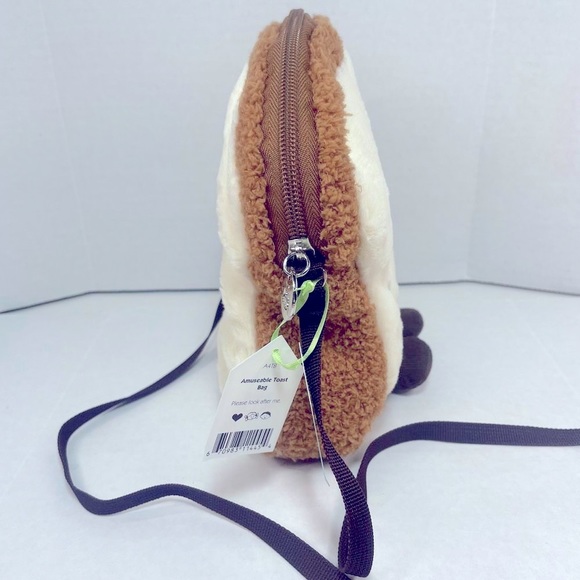 Jellycat AMUSEABLE TOAST BAG crossbody BNWT PRICE FIRM - Picture 7 of 13